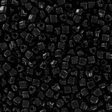 Miyuki triangle beads 10/0 Black TR10-401